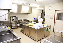 広い調理室